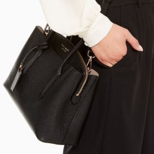Brand New Kate Spade Margaux Medium Satchel Black